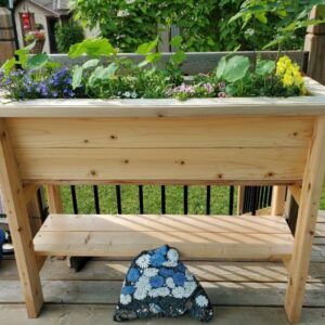 vegigro™ elevated cedar planter